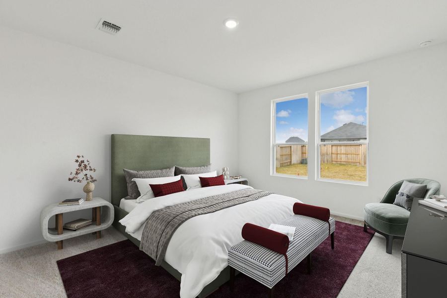 Furnished interior view inside a new home in Windcress, Cove (Image 5).