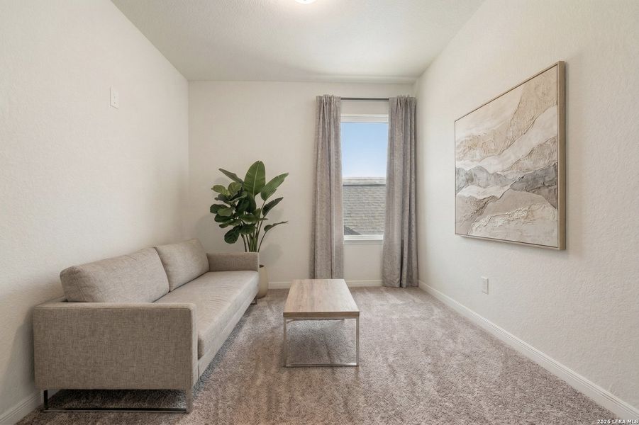 Furnished interior view inside a new home in , New Braunfels (Image 13).