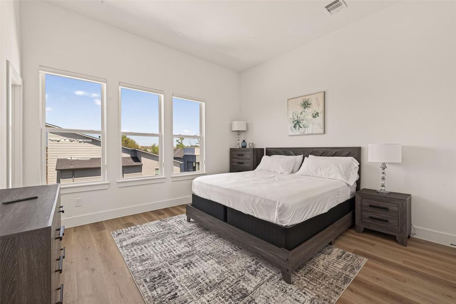 Furnished interior view inside a new home in , Houston (Image 28). Furnished interior view inside a new home in , Houston (Image 28).