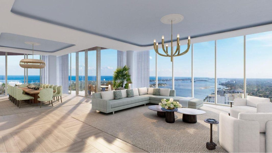 Living Room Rendering