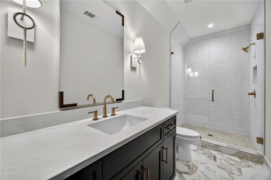 Furnished interior view inside a new home in , Milton (Image 7).