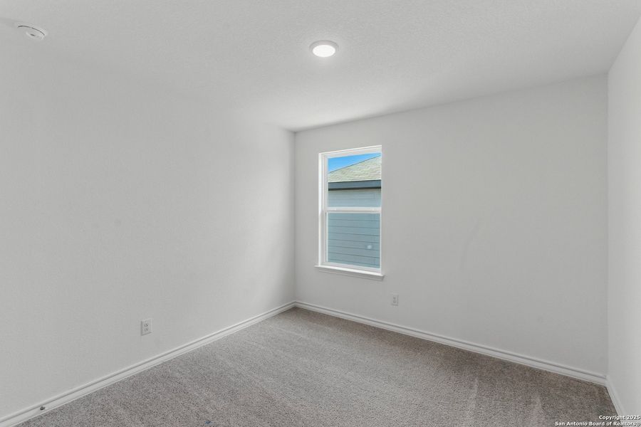 Spacious, unfurnished interior of a new home in Lily Springs, Seguin (Image 28). Spacious, unfurnished interior of a new home in Lily Springs, Seguin (Image 28).
