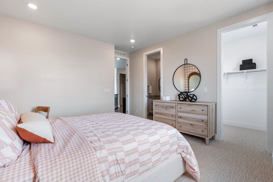 Representative furnished interior of a home built from the Vail by Taylor Morrison in Parterre Destination Collection, Thornton (Image 20).