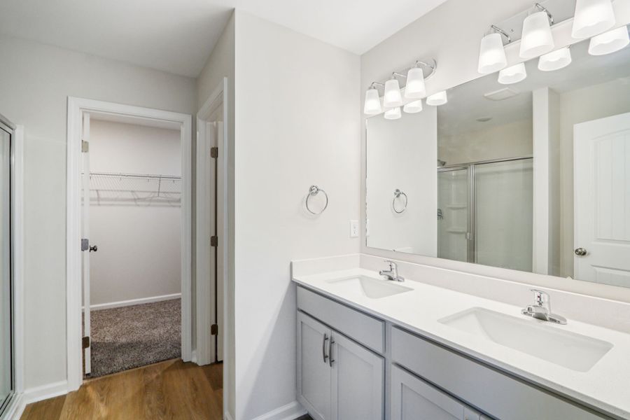 Furnished interior view inside a new home in Hayden Pointe, St. Marys (Image 11). Furnished interior view inside a new home in Hayden Pointe, St. Marys (Image 11).