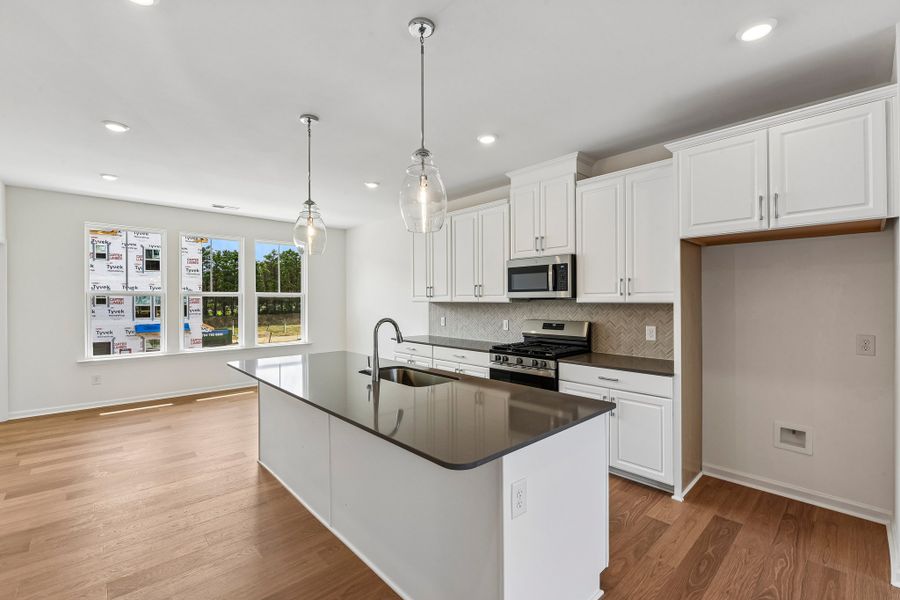 Furnished interior view inside a new home in Indian Trail Townhomes, Indian Trail (Image 10).