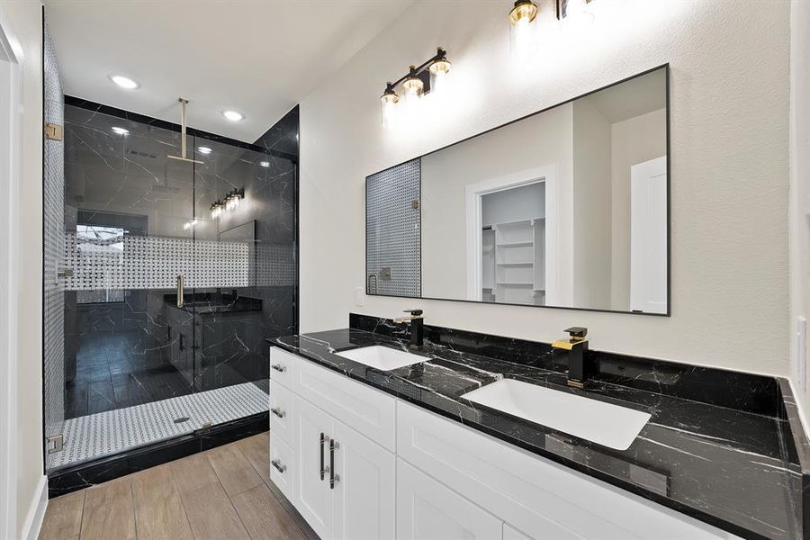 Furnished interior view inside a new home in , Granbury (Image 10). Furnished interior view inside a new home in , Granbury (Image 10).