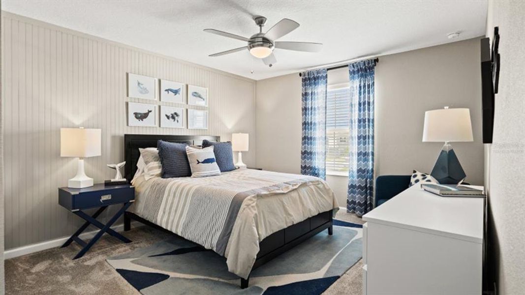 Furnished interior view inside a new home in Knightsbridge, Kissimmee (Image 14). Furnished interior view inside a new home in Knightsbridge, Kissimmee (Image 14).