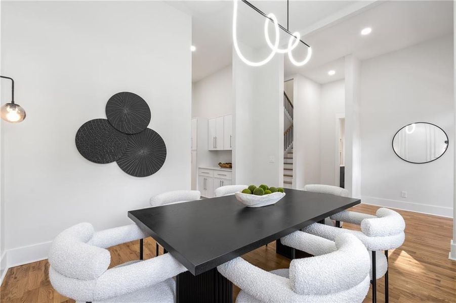 Furnished interior view inside a new home in , Atlanta (Image 39). Furnished interior view inside a new home in , Atlanta (Image 39).