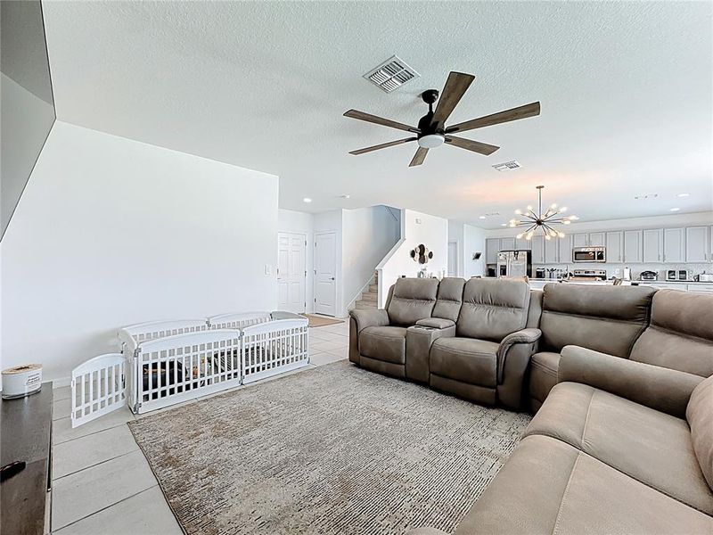 Furnished interior view inside a new home in , Kissimmee (Image 3).