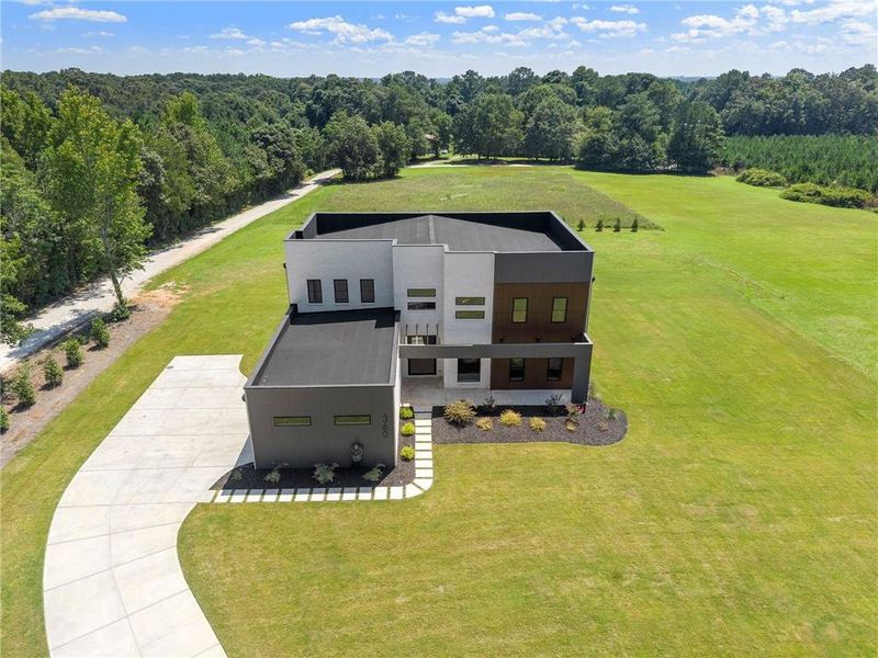 Front exterior of a new home in , McDonough, GA, highlighting curb appeal (Image 33).