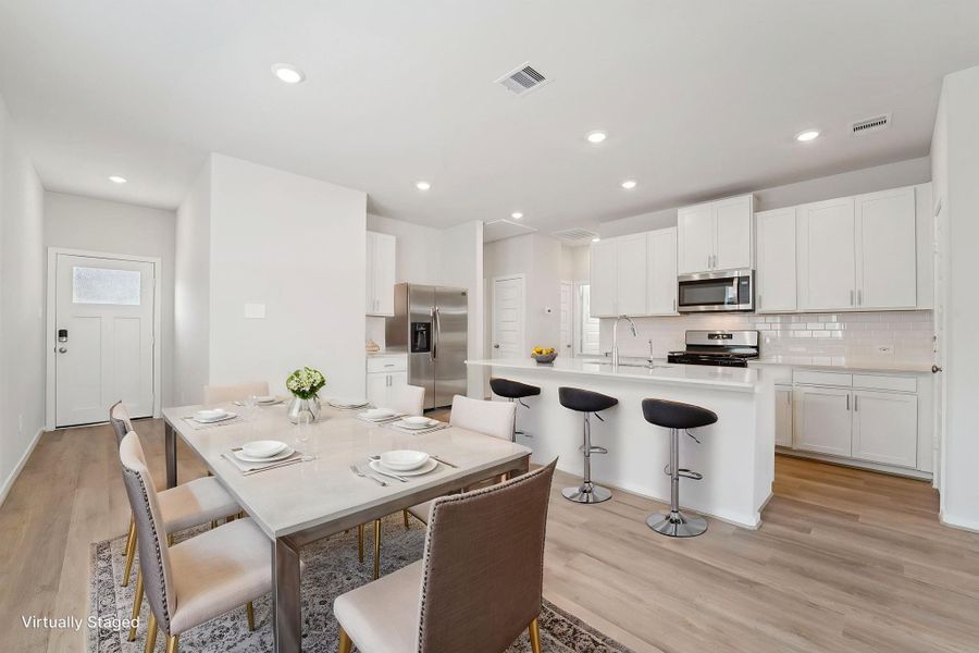 Photo is not of the actual home, but is an inspirational photo of builder’s model home and may depict options, furnishings, and/or decorator features that are not included