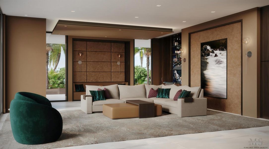 Furnished interior view inside a new home in , Stuart (Image 14).