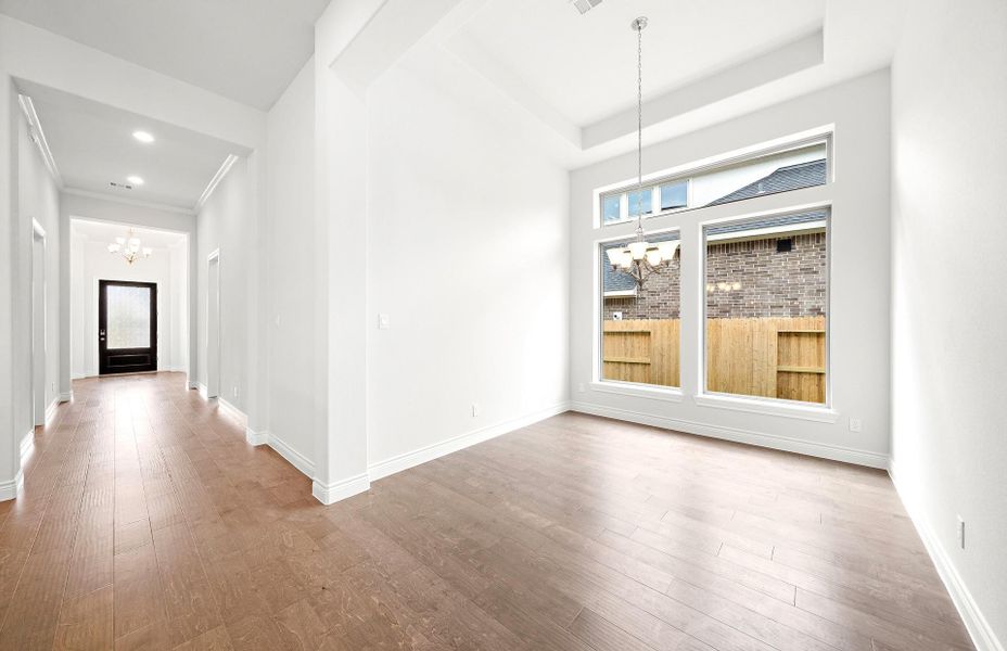Spacious, unfurnished interior of a new home in Audubon 60′, Magnolia (Image 25).