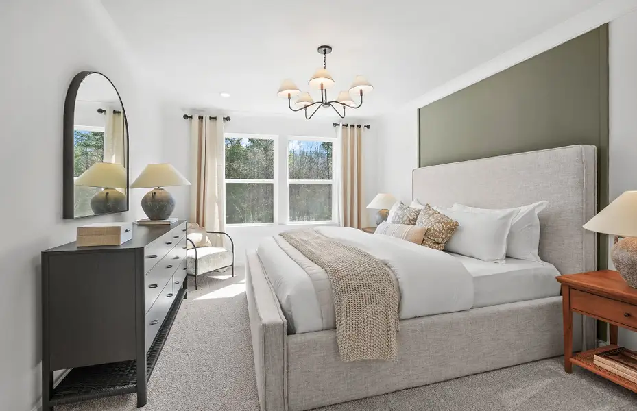 Representative furnished interior of a home built from the Landis by Pulte Homes in Mallard Park, Charlotte (Image 15).