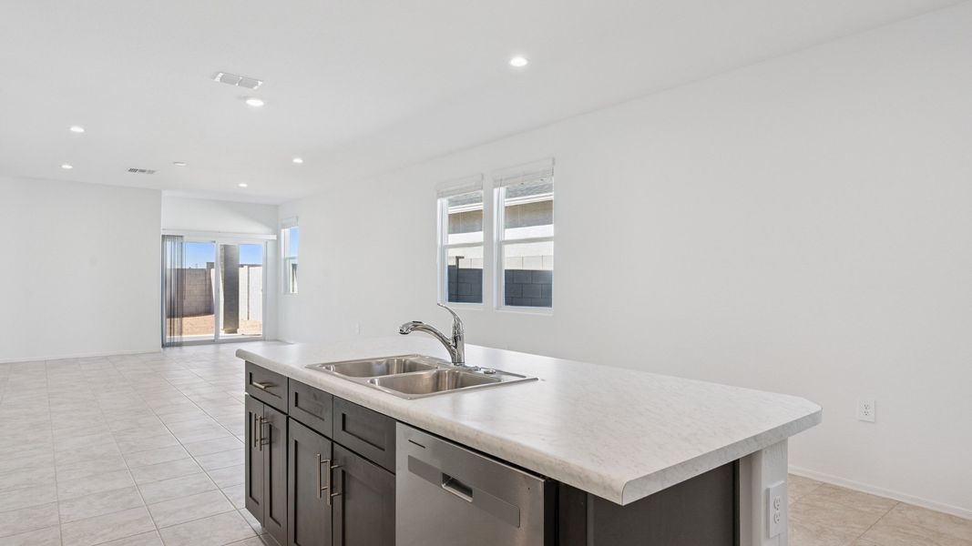 Furnished interior view inside a new home in Elena Trails, Maricopa (Image 8).