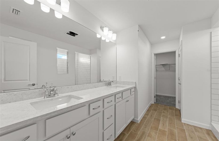 Furnished interior view inside a new home in Reagan Landing, Bradenton (Image 7). Furnished interior view inside a new home in Reagan Landing, Bradenton (Image 7).
