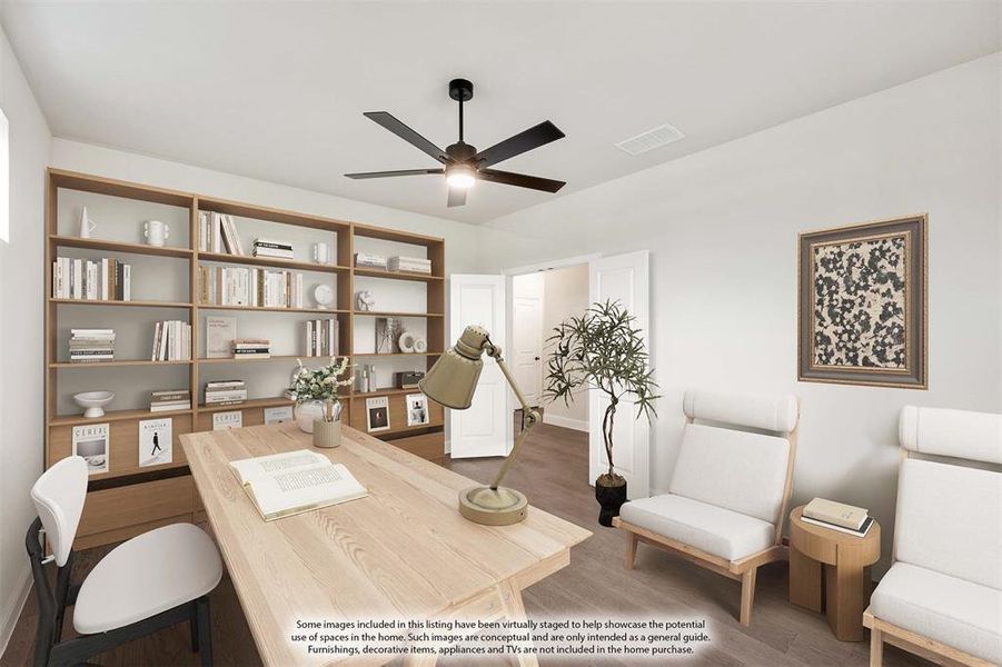 Furnished interior view inside a new home in Homestead at Daniel Farms, DeSoto (Image 17). Furnished interior view inside a new home in Homestead at Daniel Farms, DeSoto (Image 17).