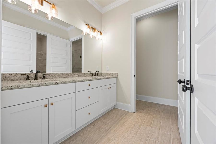 Furnished interior view inside a new home in , Dacula (Image 9).
