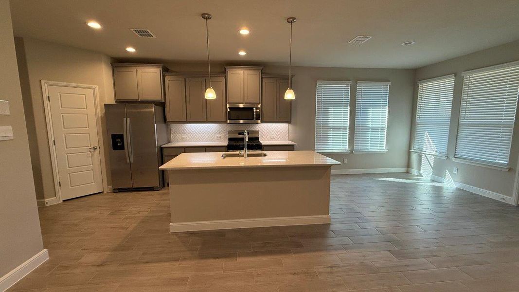 Furnished interior view inside a new home in Legado, Cleburne (Image 7). Furnished interior view inside a new home in Legado, Cleburne (Image 7).