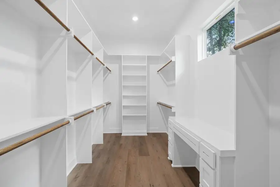 Huge walk-in closet. Huge walk-in closet.