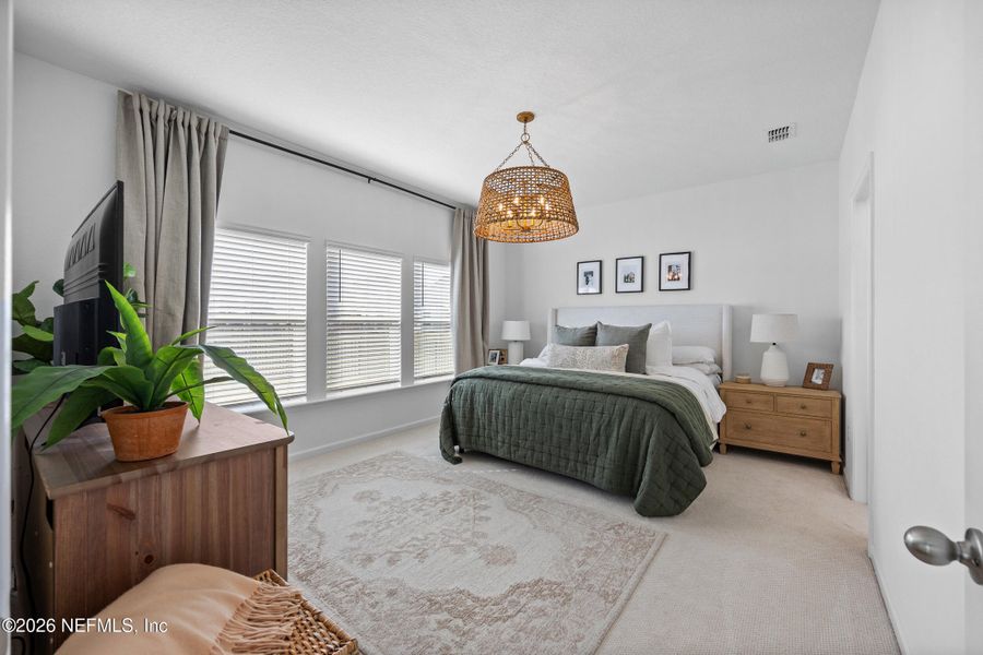 Furnished interior view inside a new home in , St. Augustine (Image 15).