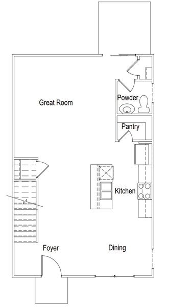 2D floor plan layout of this home in , Camden, SC (Image 2).