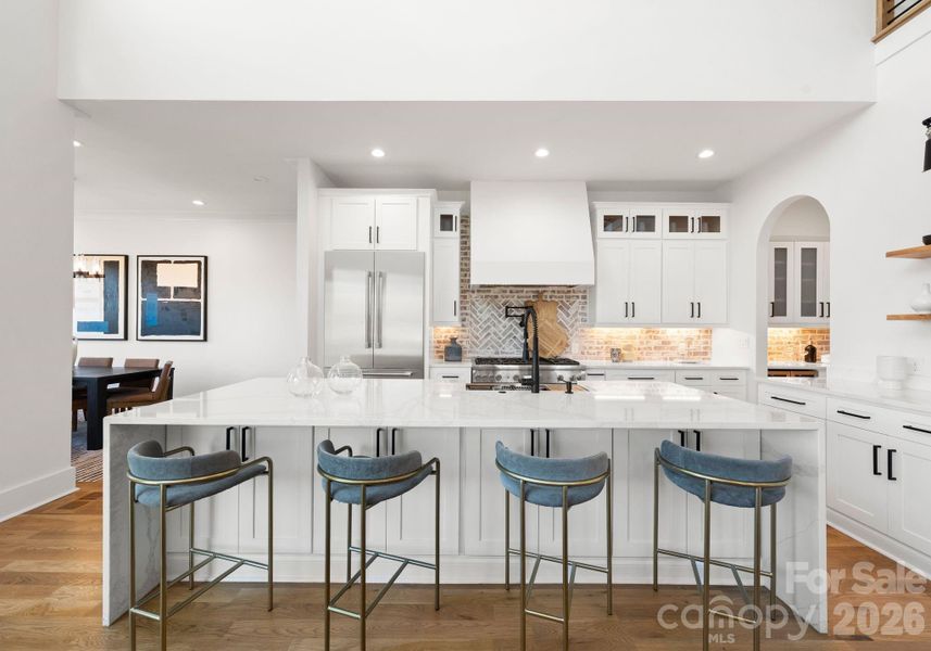 Furnished interior view inside a new home in , Charlotte (Image 13).