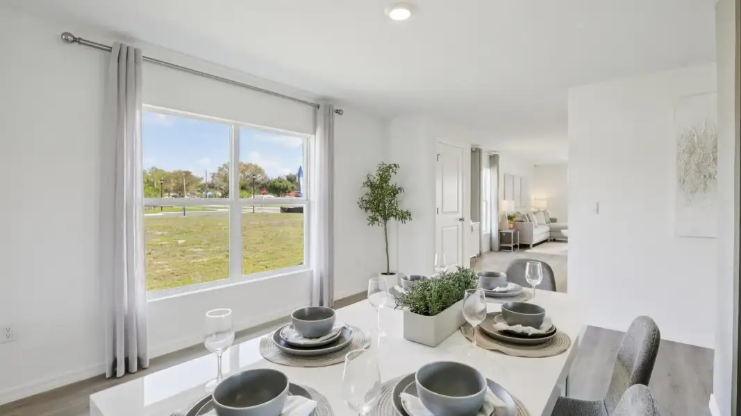 Furnished interior view inside a new home in Sandal Key, Weeki Wachee (Image 10). Furnished interior view inside a new home in Sandal Key, Weeki Wachee (Image 10).