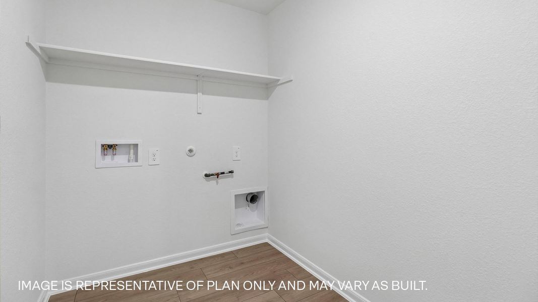 Representative unfurnished interior of a home built from the The Caden by D.R. Horton in Briarwood, Elgin (Image 25).
