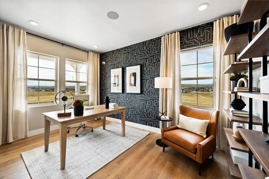 Furnished interior view inside a new home in Sterling Ranch Ascent Village, Littleton (Image 5).