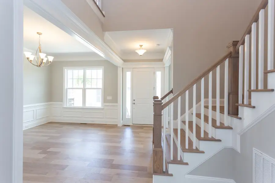 Representative unfurnished interior of a home built from the Statesville by Caruso Homes in Sauls Landing, Zebulon (Image 84). Representative unfurnished interior of a home built from the Statesville by Caruso Homes in Sauls Landing, Zebulon (Image 84).