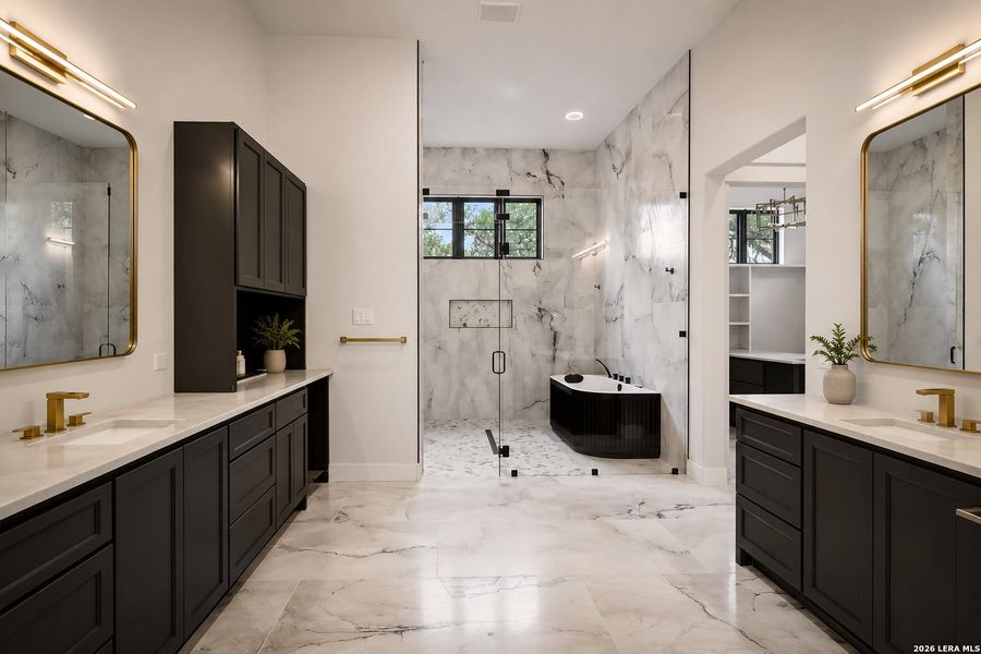 Furnished interior view inside a new home in , Boerne (Image 15).