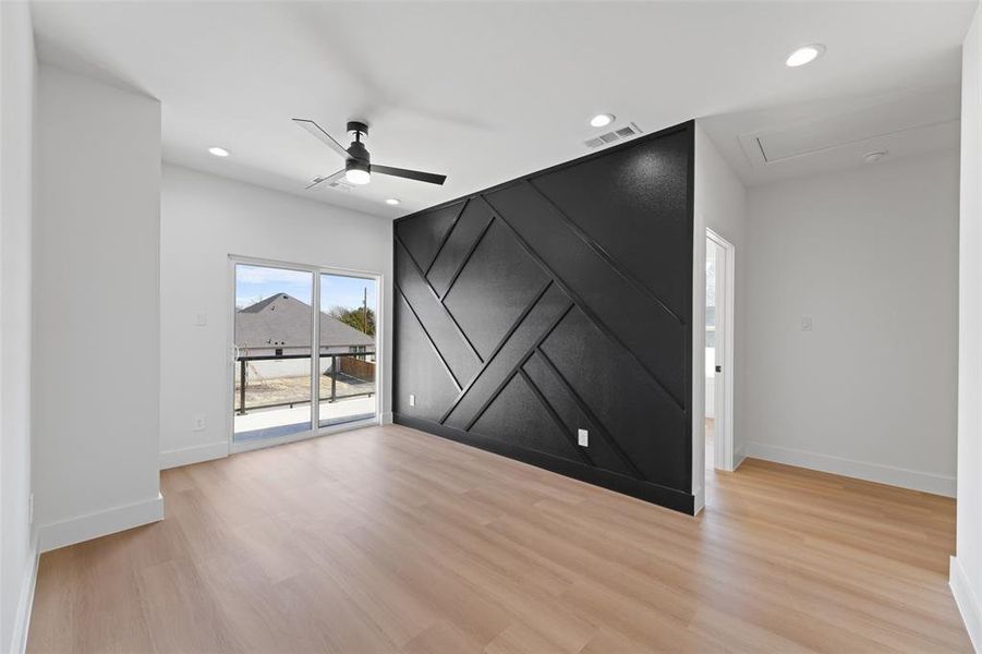 Bonus room can be office space, media room or play room! Has walk out access to patio.