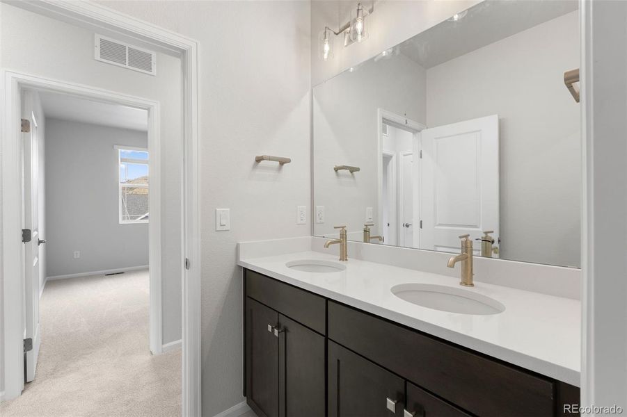 Furnished interior view inside a new home in The Manors Collection at Golden Overlook, Golden (Image 10).