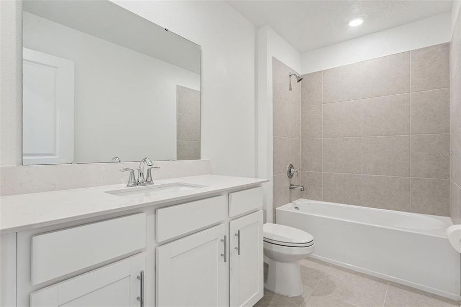 Furnished interior view inside a new home in , Clermont (Image 11). Furnished interior view inside a new home in , Clermont (Image 11).