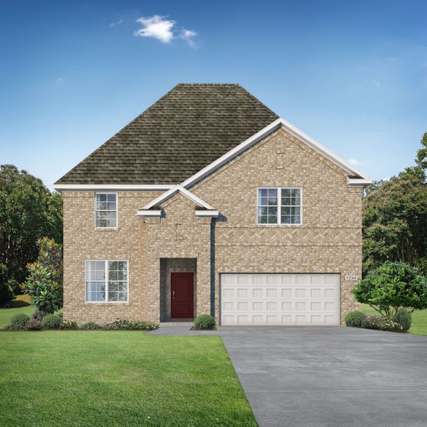 Representative exterior photo of a completed home built from the The Sequoia M by Davidson Homes LLC in Heartland, Heartland, TX (Image 1).
