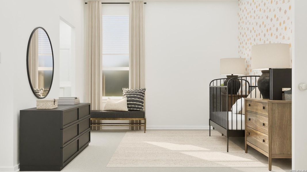 Furnished interior view inside a new home in Brookmill, San Antonio (Image 13). Furnished interior view inside a new home in Brookmill, San Antonio (Image 13).