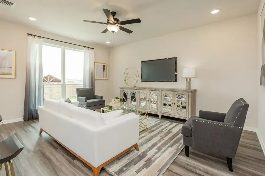 Furnished interior view inside a new home in Liberty Oaks, Waco (Image 7).