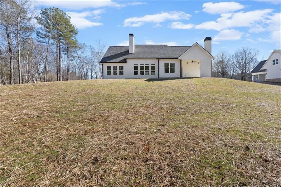 Exterior details and patio area of a home in , Waleska (Image 29).