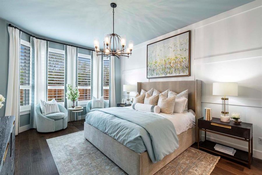 Furnished interior view inside a new home in Gateway Village - The Reserve, Denison (Image 19).