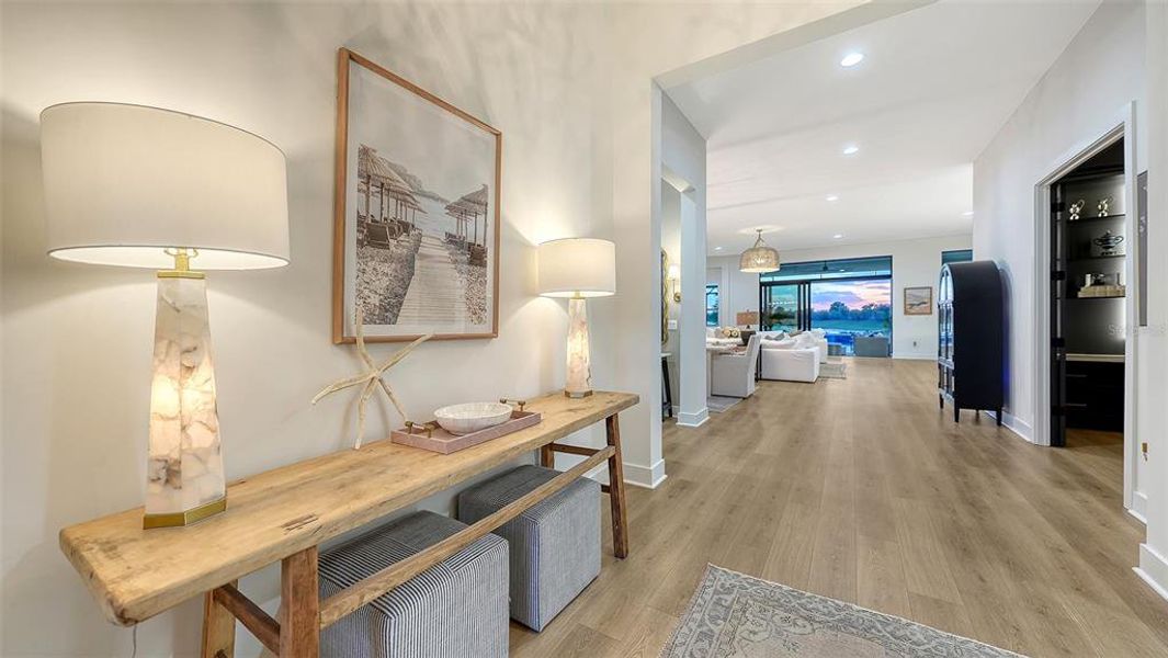 Furnished interior view inside a new home in , Sarasota (Image 6).