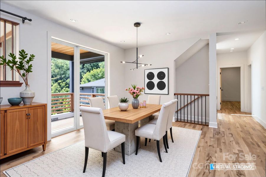 Dining Area Off of Kitchen Dining Area Off of Kitchen