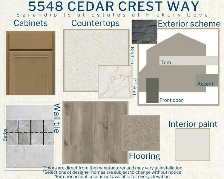 Serendipity - Colors for this home Serendipity - Colors for this home
