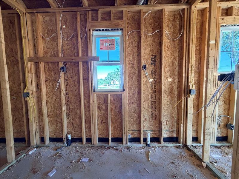 In-progress construction of a new home in Monarch Manor, Poolville, TX (Image 12).