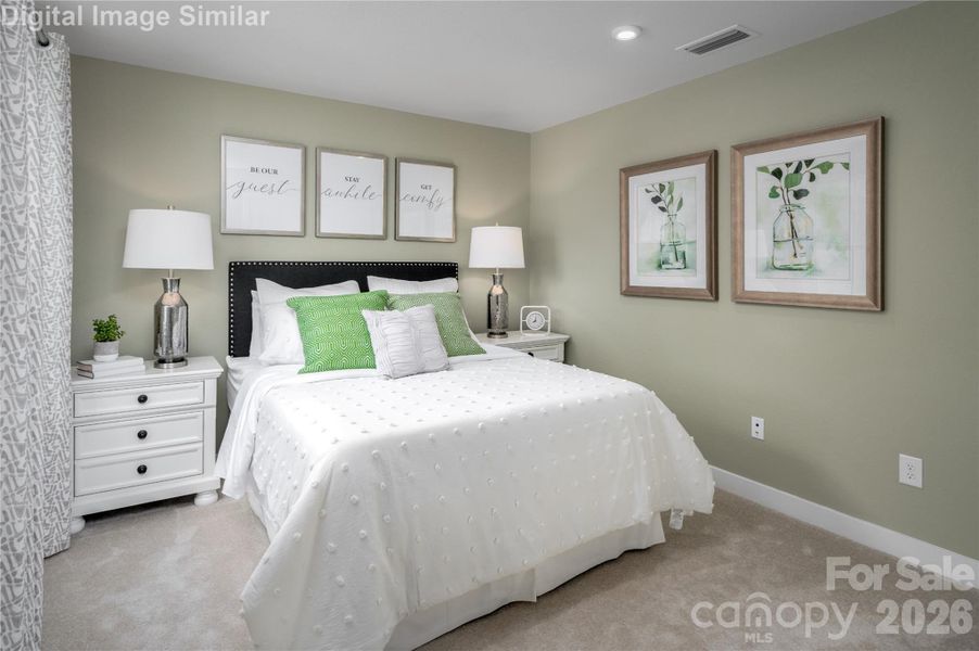 Ready to roll out the welcome mat? This inviting guest room is your ticket to hosting with heart. Whether it’s family for the holidays or friends for the weekend, you’ve got the perfect space to make them feel right at home. Cozy, stylish, and ready for memories—let the sleepovers begin!