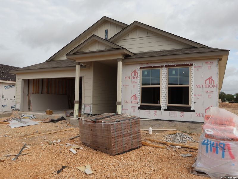 In-progress construction of a new home in Greenspoint Heights, Seguin, TX (Image 20).
