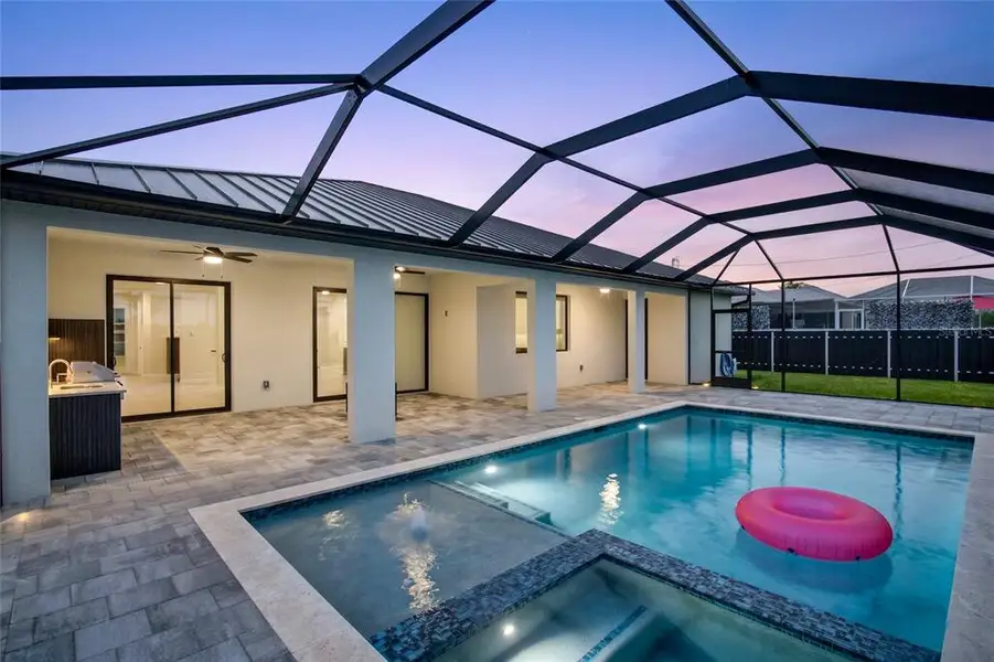Exterior details and patio area of a home in , Cape Coral (Image 4).