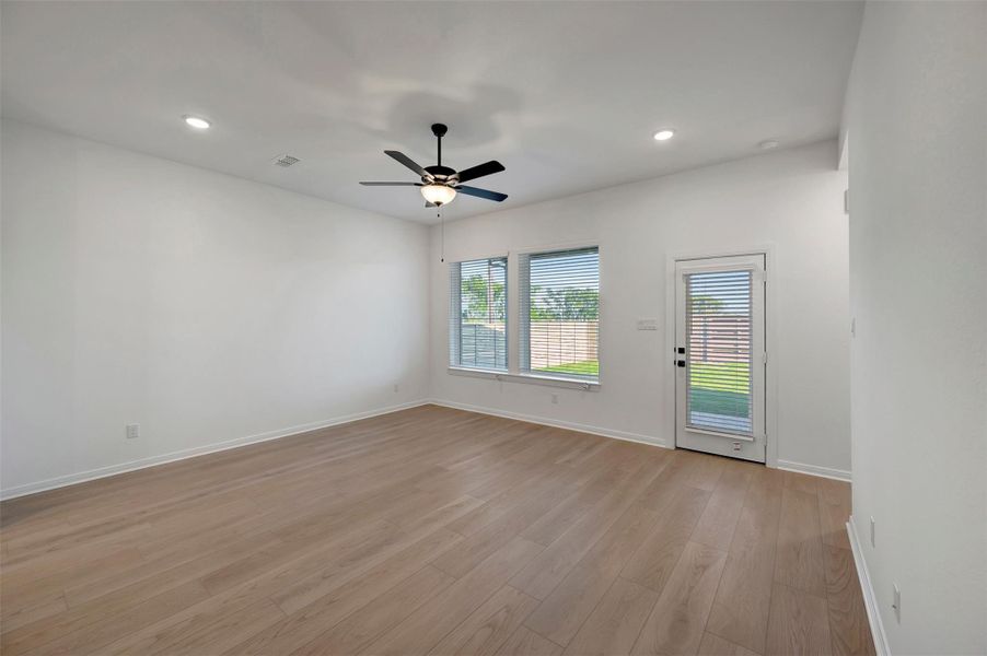 Spacious, unfurnished interior of a new home in Austin Point - Terrace Collection, Richmond (Image 22). Spacious, unfurnished interior of a new home in Austin Point - Terrace Collection, Richmond (Image 22).