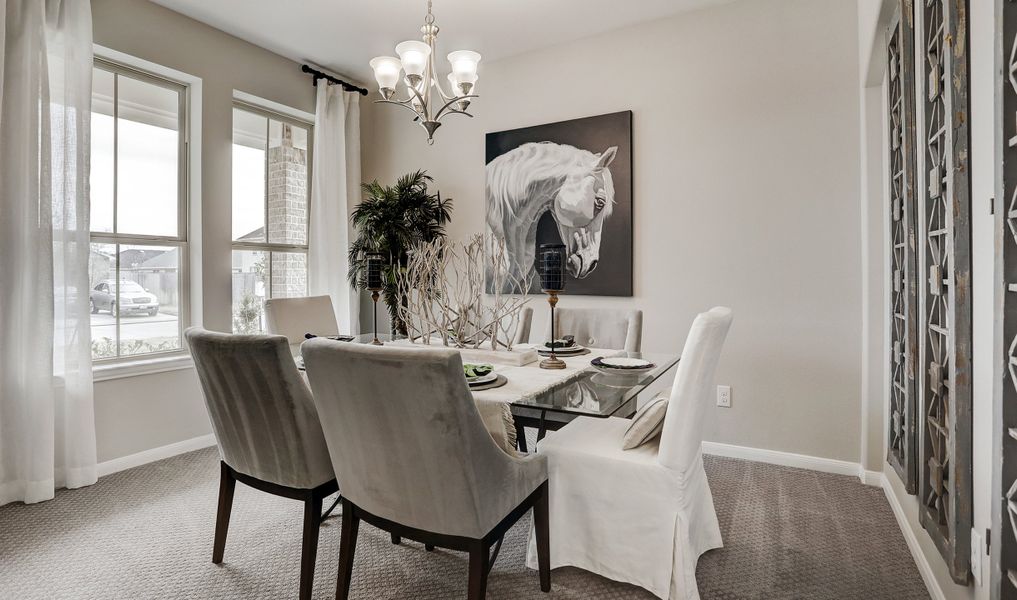 Elegant dining room