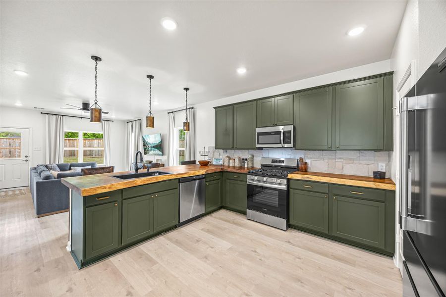 Furnished interior view inside a new home in Audubon, Magnolia (Image 9).